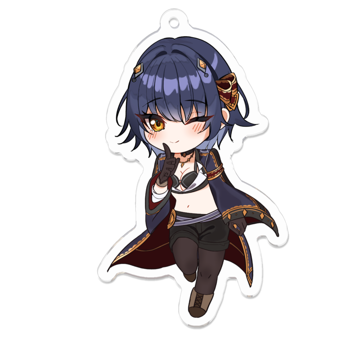 アクリルキーホルダー - 70 x 70 (mm)