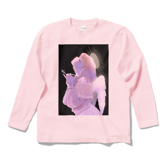 ロングスリーブTシャツ - S - ライトピンク
