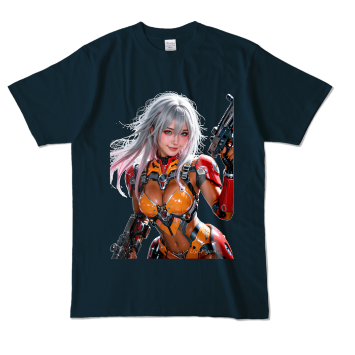 カラーTシャツ - L - ネイビー （濃色）