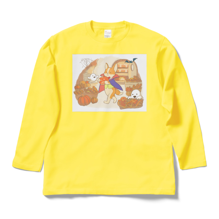 ロングスリーブTシャツ - L - イエロー