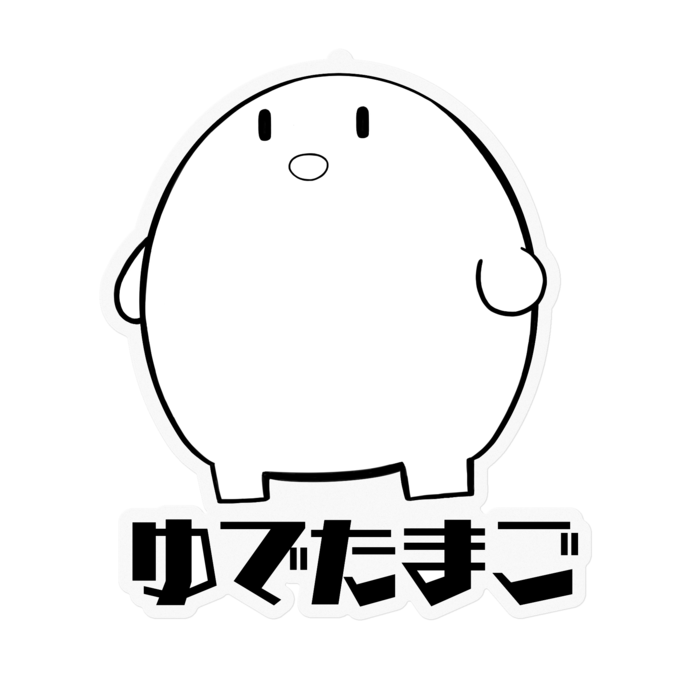 ステッカー - 100 x 100 (mm)