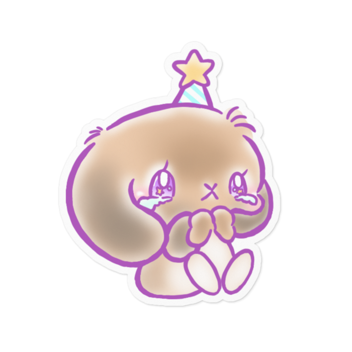 ステッカー - 100 x 100 (mm)