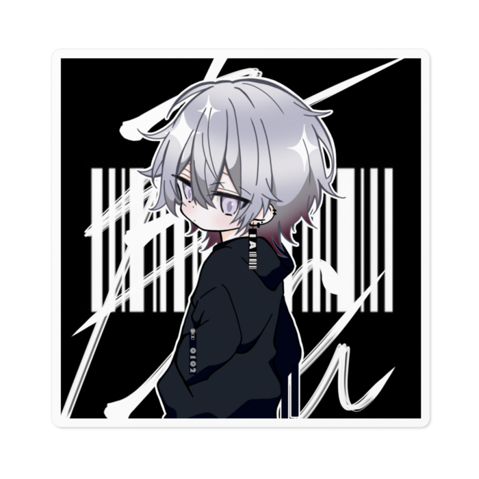 ステッカー - 100 x 100 (mm)