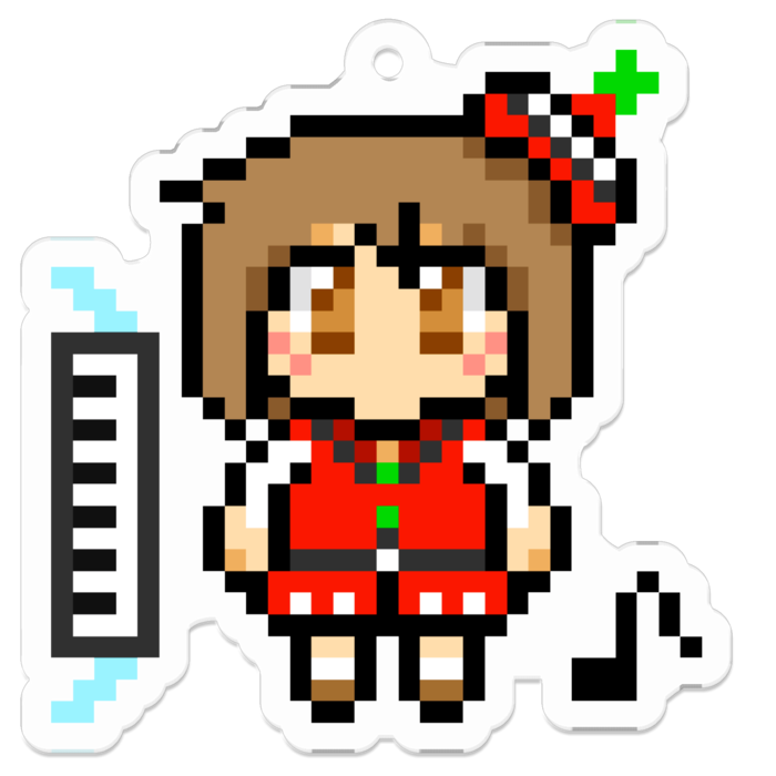 アクリルキーホルダー - 50 x 50 (mm)