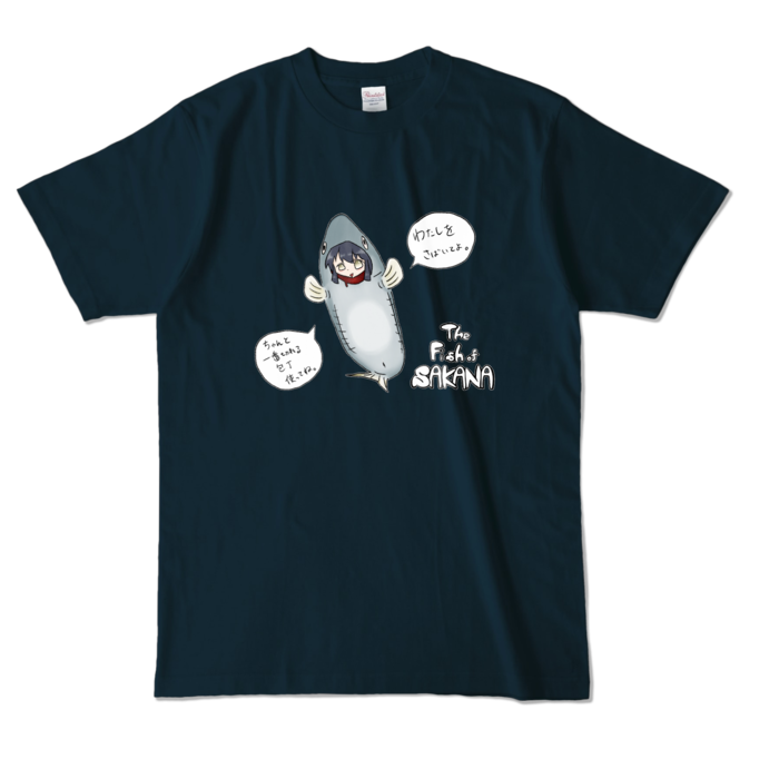 カラーTシャツ - L - ネイビー (濃色)
