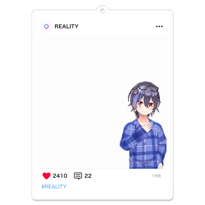 アクリルキーホルダー - 100 x 100 (mm)