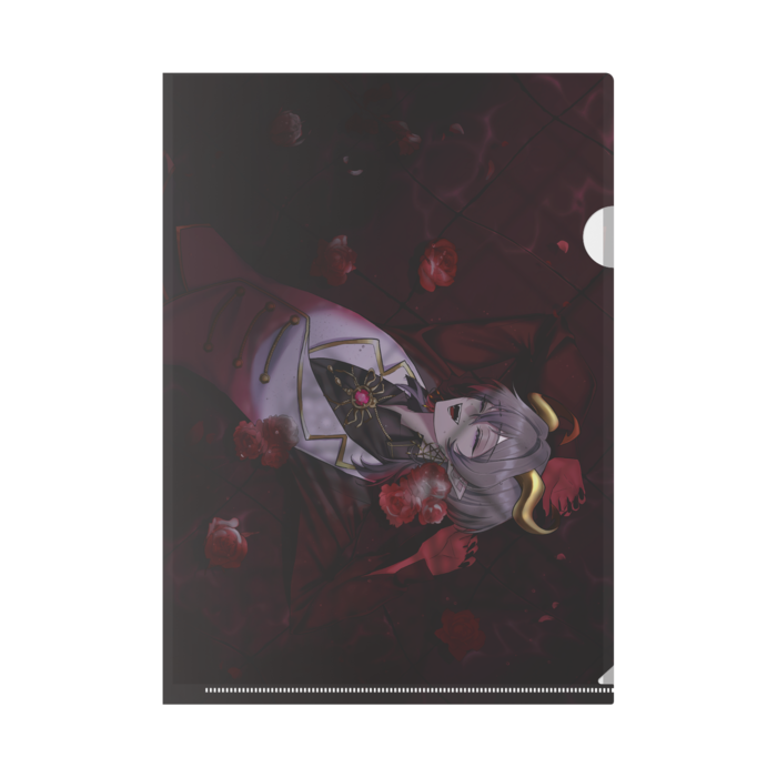 クリアファイル - 赤薔薇