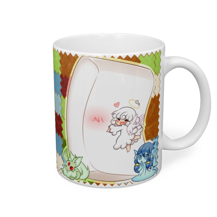 マグカップ - 直径 8 cm / 高さ 9.5 cm