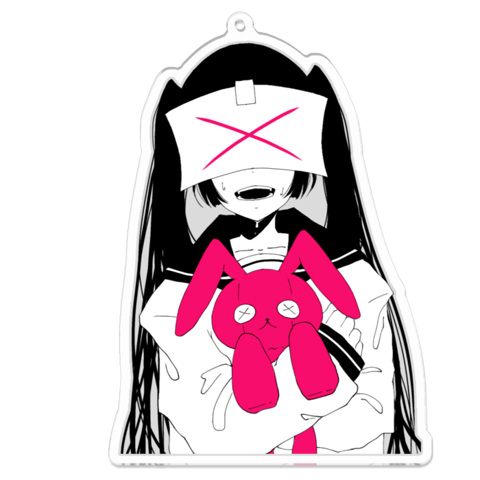 アクリルキーホルダー - 100 x 100 (mm)