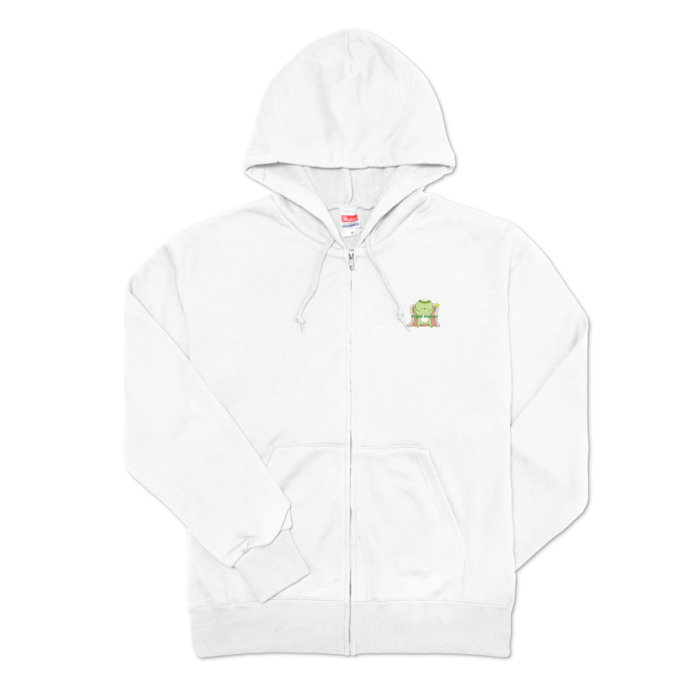 ジップパーカー - M - 左胸(2)