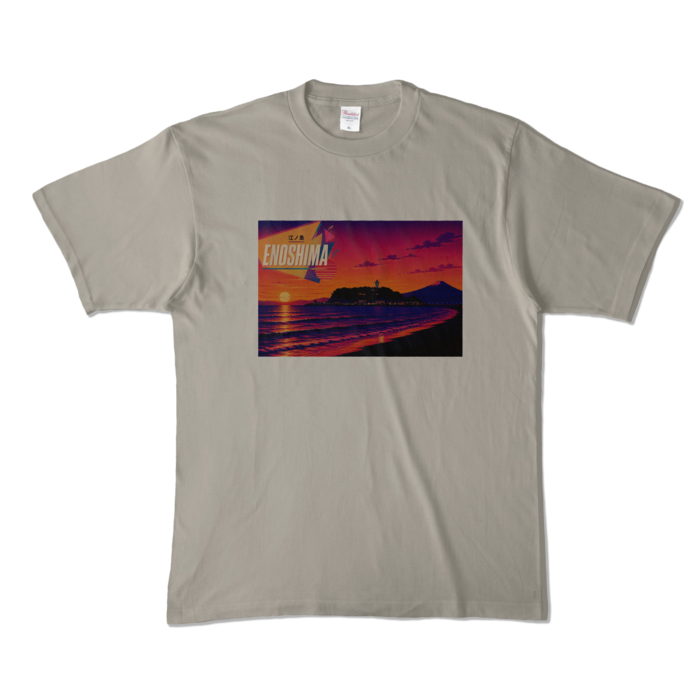 カラーTシャツ - XL - シルバーグレー (淡色)