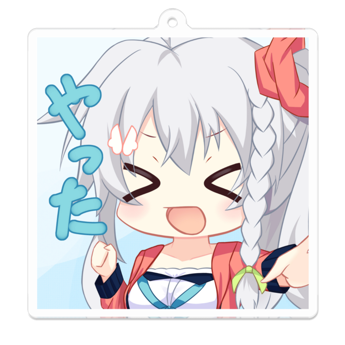 アクリルキーホルダー - 70 x 70 (mm)
