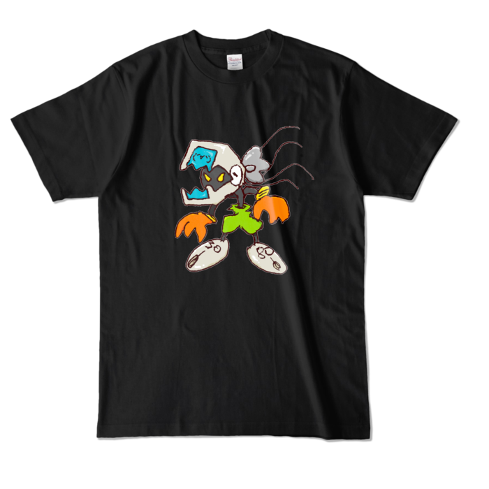 Glitchy Byte -4gboy- L - Black -