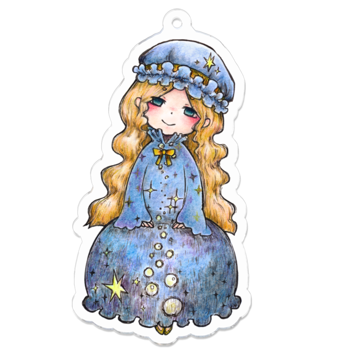 アクリルキーホルダー - 70 x 70 (mm)