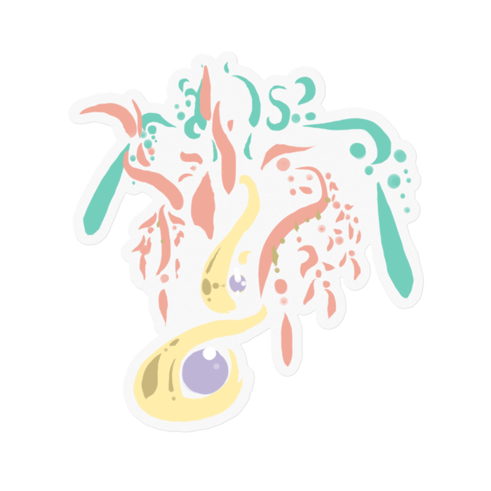 ステッカー - 100 x 100 (mm)(1)