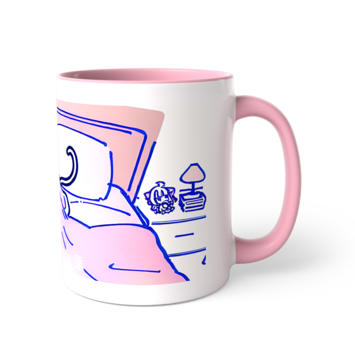 ツートンカラーマグカップ - 直径 8.2cm / 高さ 9.5cm