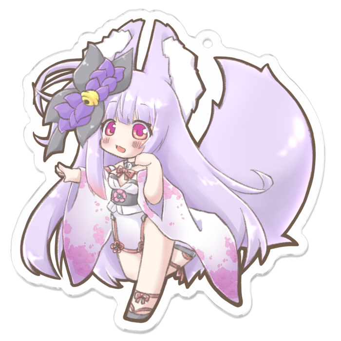 アクリルキーホルダー - 70 x 70 (mm)
