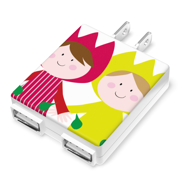 ちゅーりっぷ＃１・ACアダプター - 50×55mm