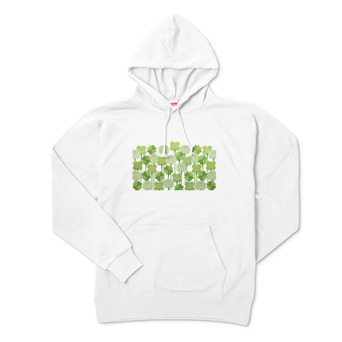 プルパーカー　白色　XL