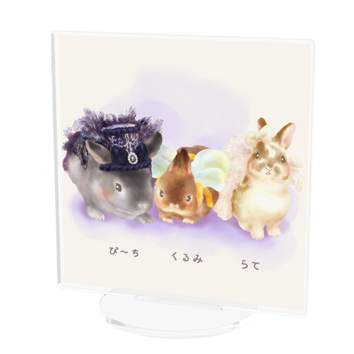 アクリルフィギュア - 100x100mm