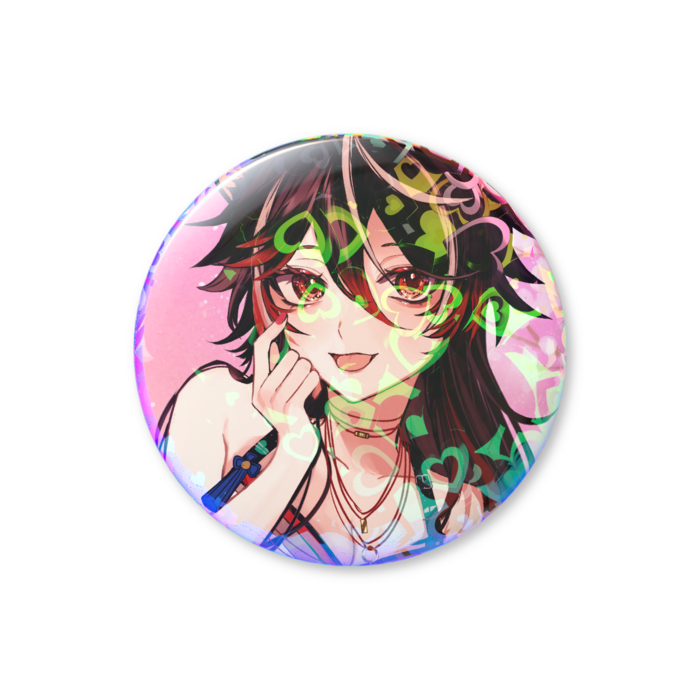 ホログラム缶バッジ - 32mm
