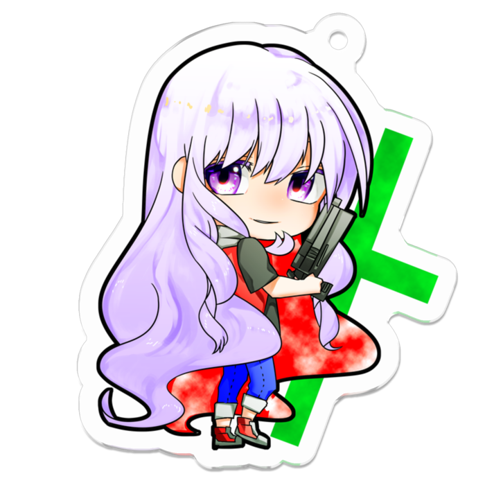 アクリルキーホルダー - 50 x 50 (mm)(4)