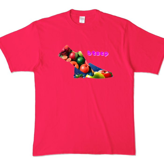 カラーTシャツ - XL - ホットピンク (濃色)