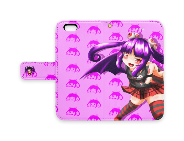 手帳型iPhoneケース - iPhone 6 / 6s - ストラップ穴 あり