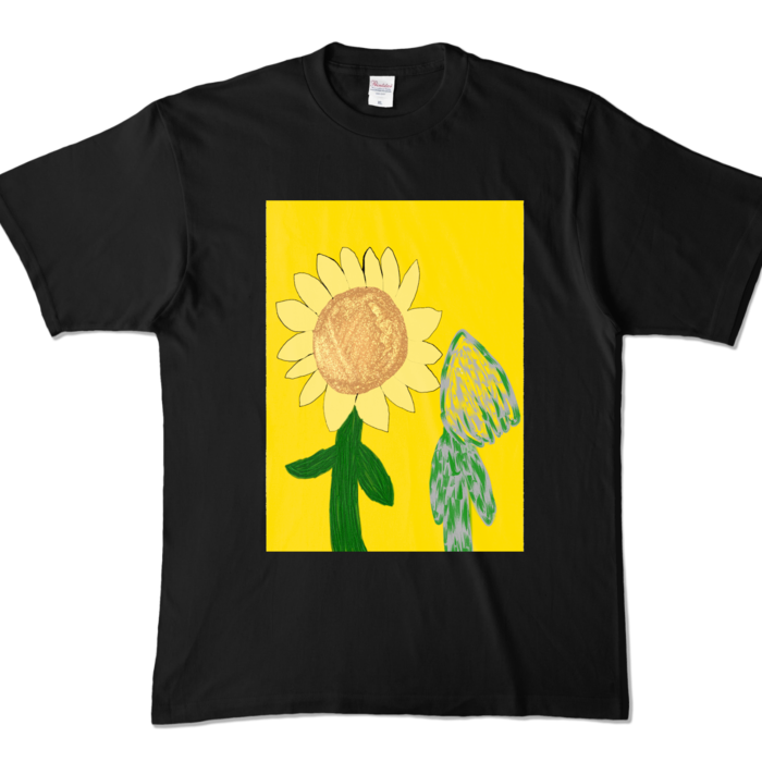 カラーTシャツ - XL - ブラック (濃色)