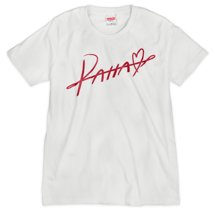 MAMA’S サインTシャツ ホワイト(シルクスクリーン印刷) - S -