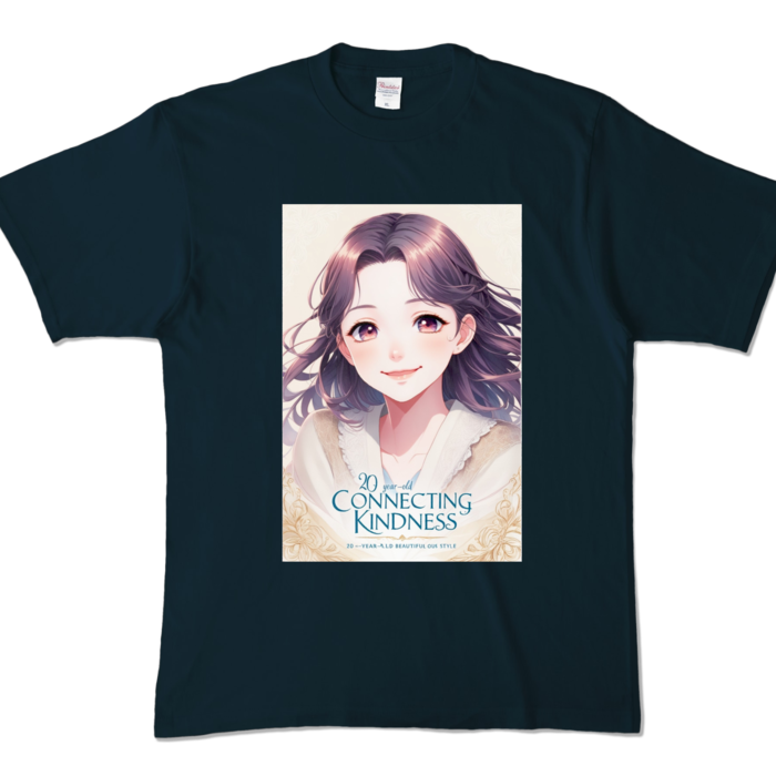カラーTシャツ - XL - ネイビー (濃色)