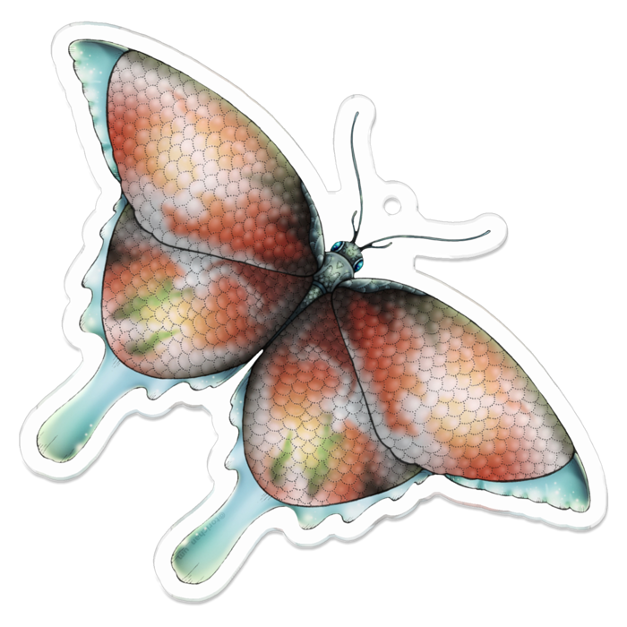 赤　ー　70 x 70㍉／コーティングあり