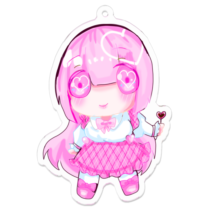 アクリルキーホルダー - 70 x 70 (mm)