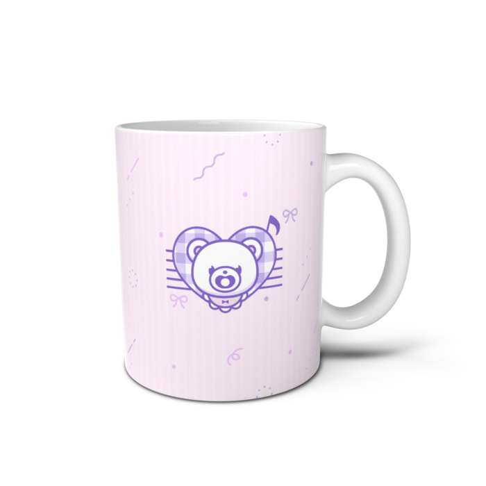 マグカップ - 直径 8 cm / 高さ 9.5 cm
