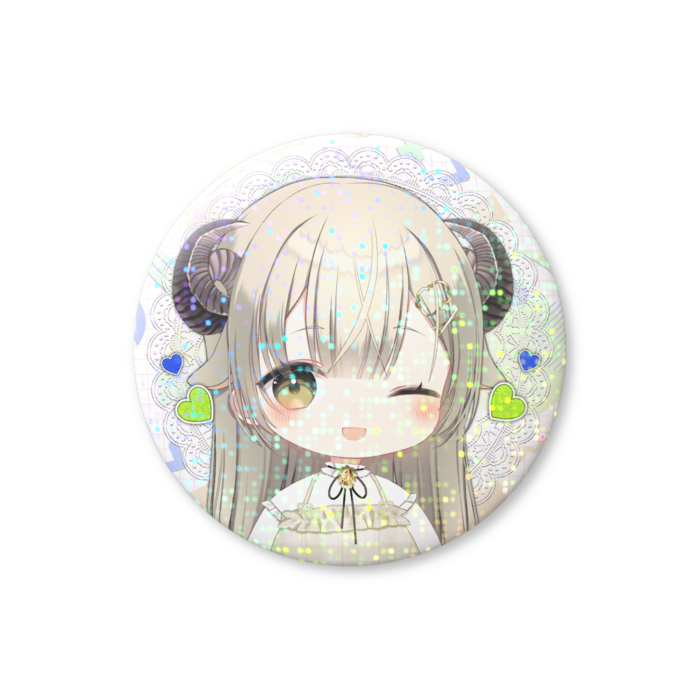 ホログラム缶バッジ - 56mm