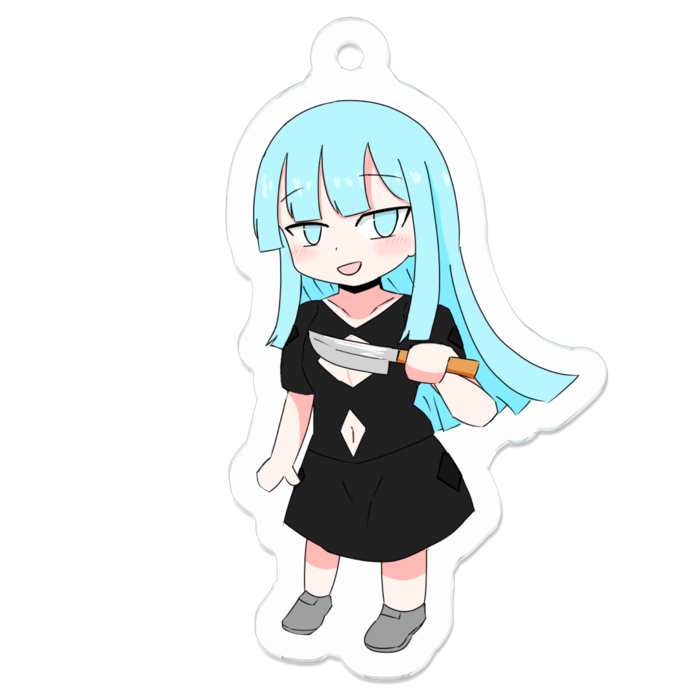 アクリルキーホルダー - 50 x 50 (mm)