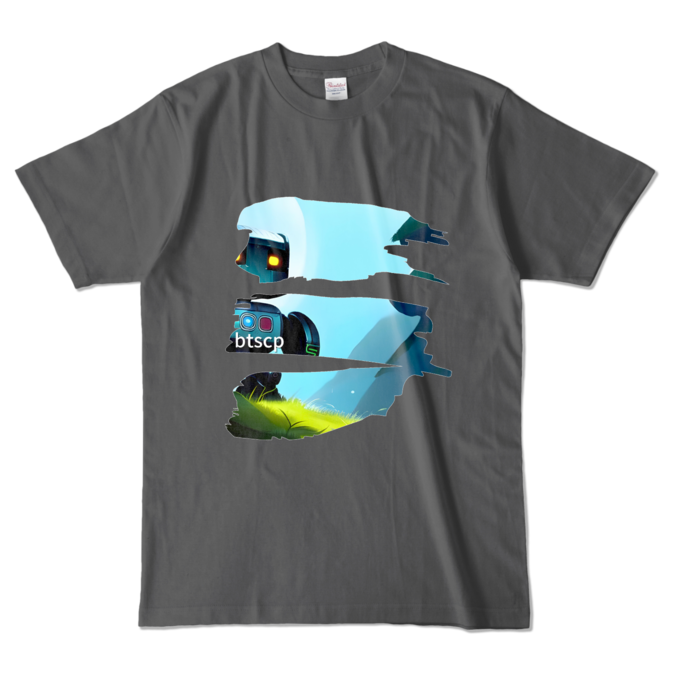 カラーTシャツ - L - チャコール (濃色)