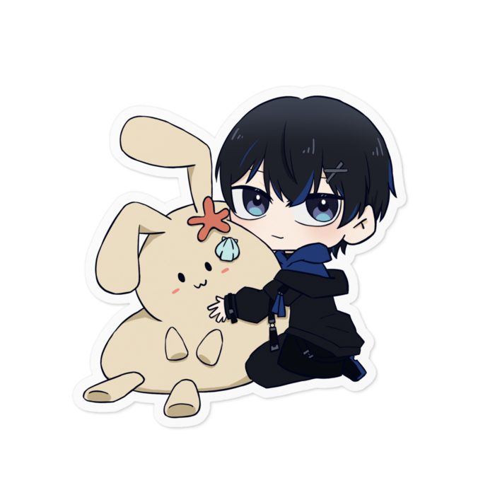 ステッカー - 100 x 100 (mm)