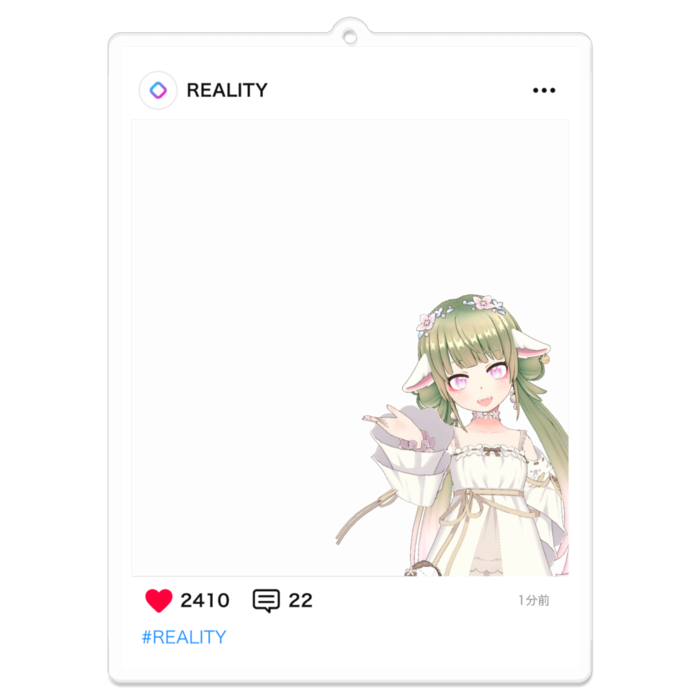 アクリルキーホルダー - 100 x 100 (mm)