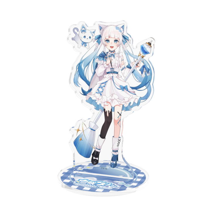 白咲スノー アクリルフィギュア - 100x100mm