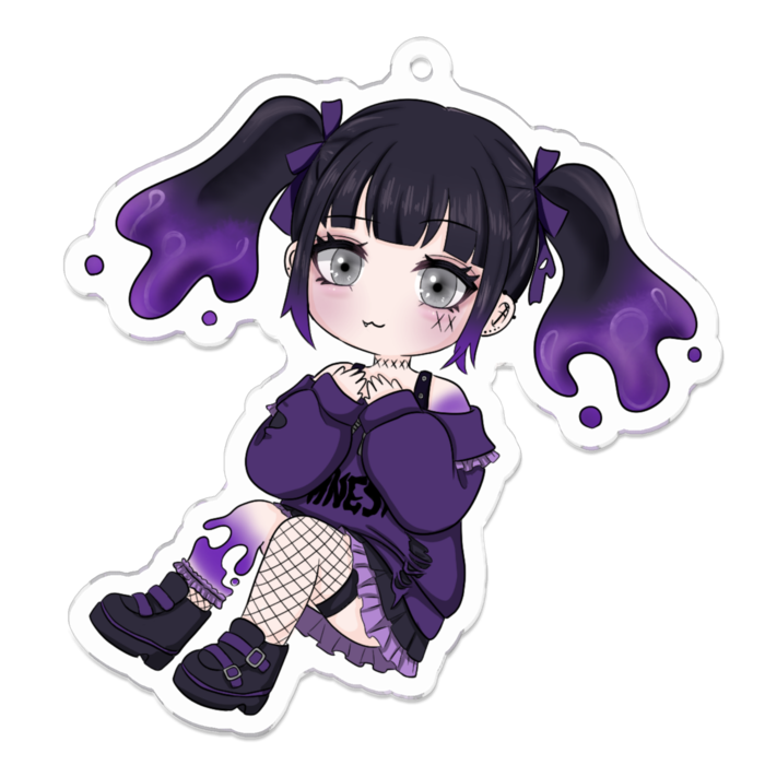 アクリルキーホルダー - 70 x 70 (mm)