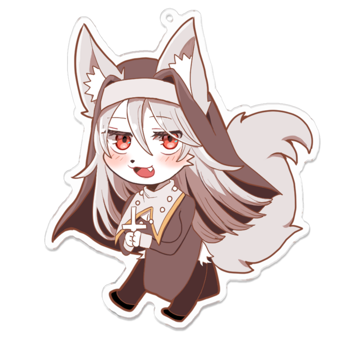 アクリルキーホルダー - 100 x 100 (mm)