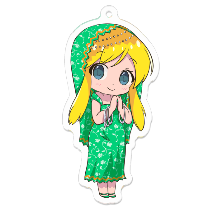 アクリルキーホルダー - 70 x 70 (mm)