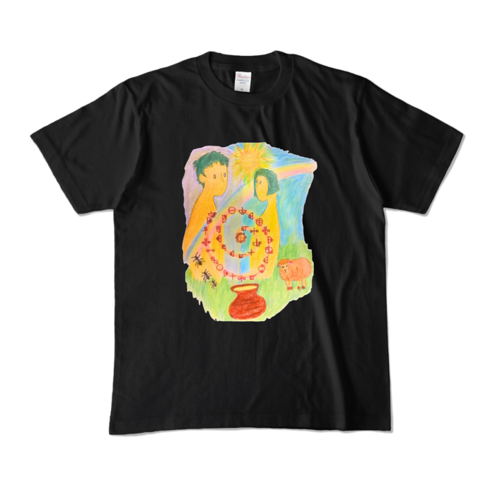 カラーTシャツ - M - ブラック (濃色)