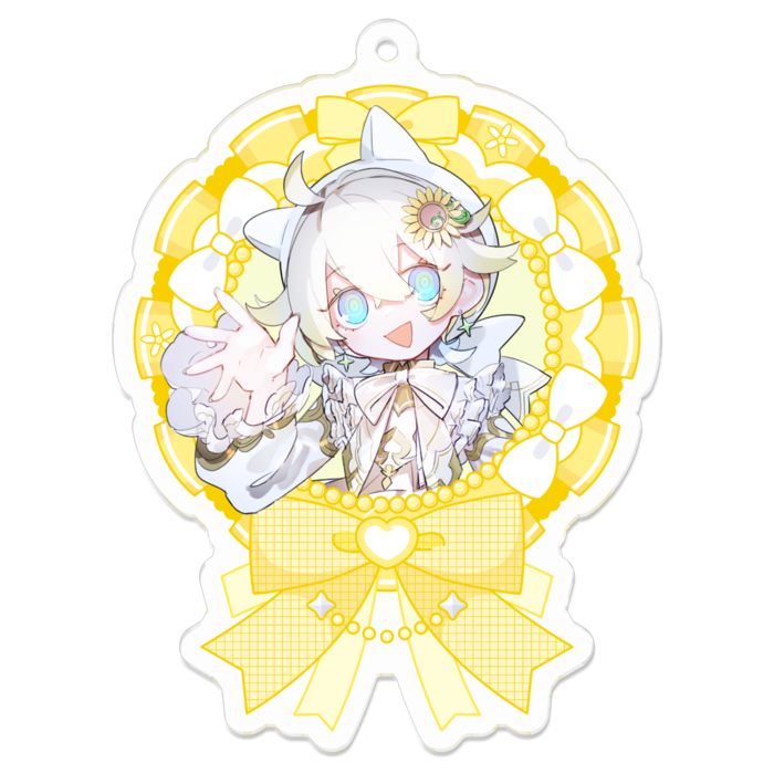 アクリルキーホルダー - 70 x 70 (mm)