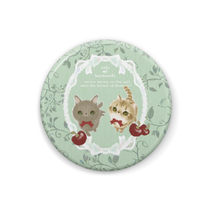 缶バッジ - 32mmグリーン