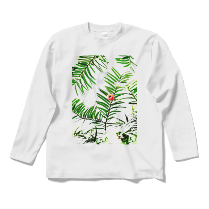 【文字あり】ロングスリーブTシャツ - S - ホワイト
