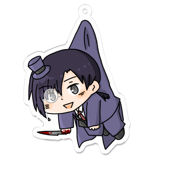 アクリルキーホルダー - 70 x 70 (mm)