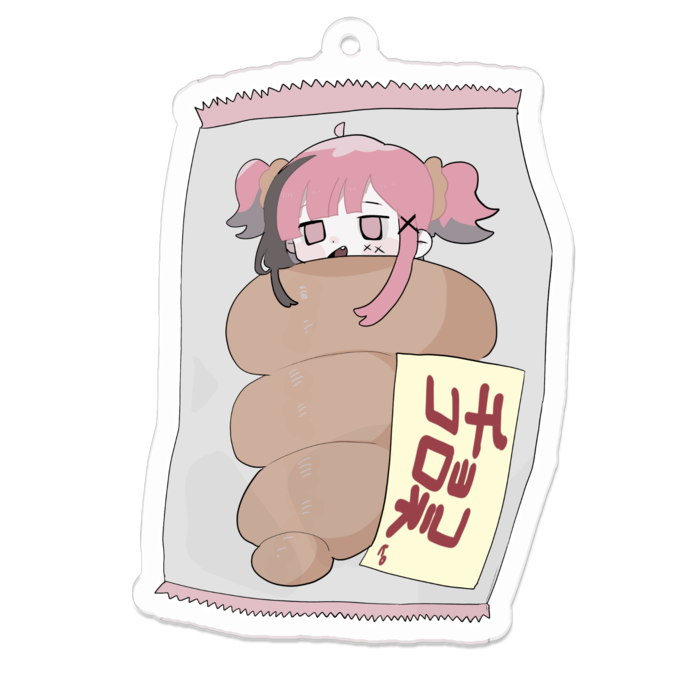 アクリルキーホルダー - 70 x 70 (mm)
