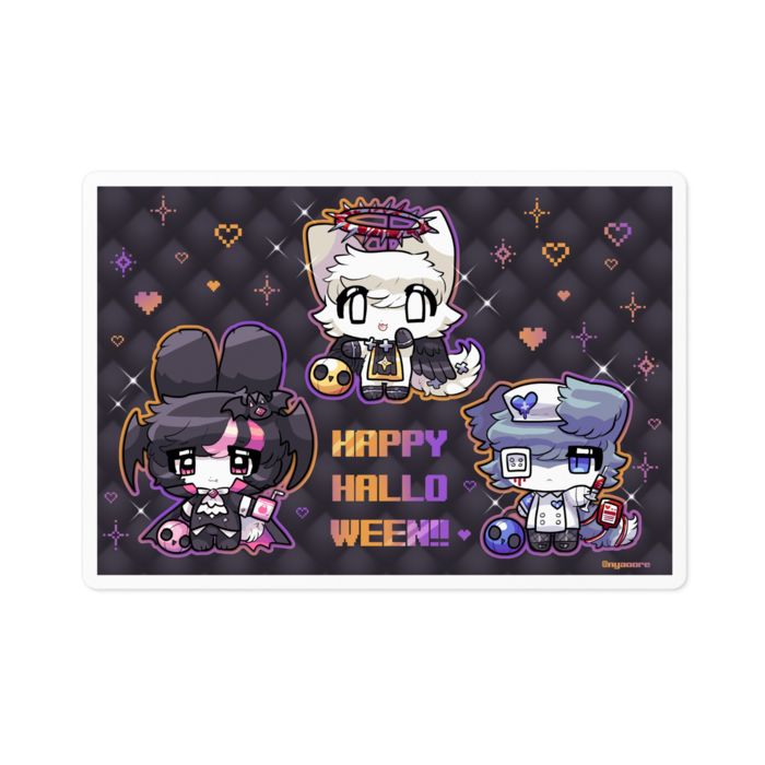 ステッカー - 100 x 100 (mm)